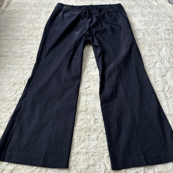 NWT Lane Bryant Women's Size 22 Blue The Ashley Curvy Fit Bootcut Pants - Picture 5 of 6